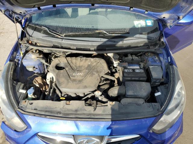 KMHCU4AE5CU235652 - 2012 HYUNDAI ACCENT GLS BLUE photo 11