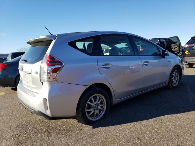 JTDZN3EU3FJ018632 - 2015 TOYOTA PRIUS V GRAY photo 3