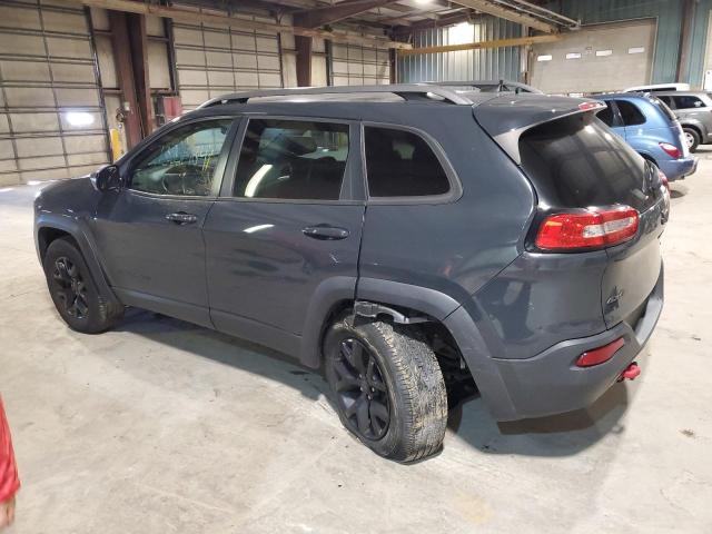 1C4PJMBSXGW318457 - 2016 JEEP CHEROKEE TRAILHAWK Գրաֆիտ լուսանկար 2