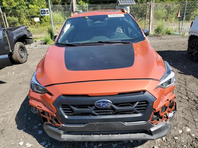 4S4GUHU63R3757885 - 2024 SUBARU CROSSTREK WILDERNESS ORANGE photo 5