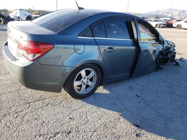 1G1PF5SC9C7352886 - 2012 CHEVROLET CRUZE LT TEAL photo 3