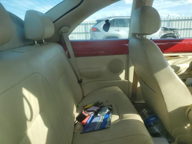 3VWPW3AG8AM014668 - 2010 VOLKSWAGEN NEW BEETLE RED photo 10