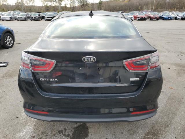 KNAGM4AD2E5064477 - 2014 KIA OPTIMA HYBRID BLACK photo 6