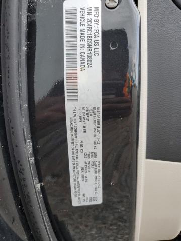 2C4RC1BG9NR198024 - 2022 CHRYSLER PACIFICA TOURING L 黑色 照片 14