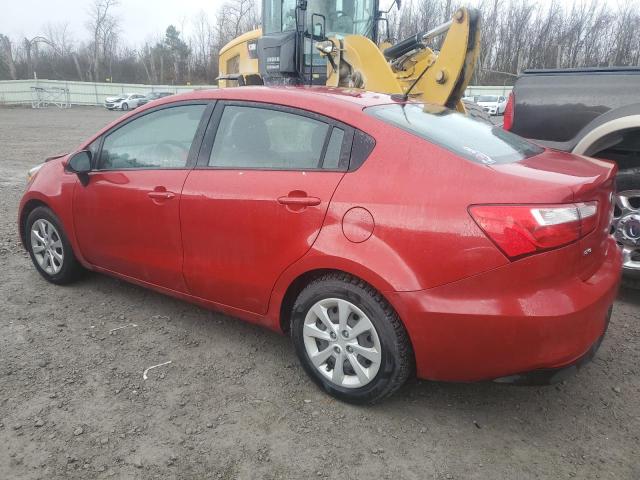 KNADM4A38H6021917 - 2017 KIA RIO LX RED photo 2