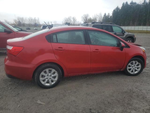 KNADM4A38H6021917 - 2017 KIA RIO LX RED photo 3