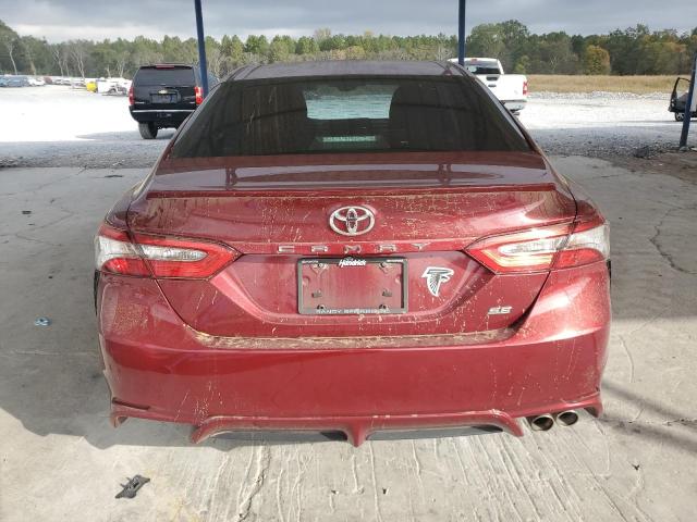 4T1B11HKXJU663230 - 2018 TOYOTA CAMRY L RED photo 6