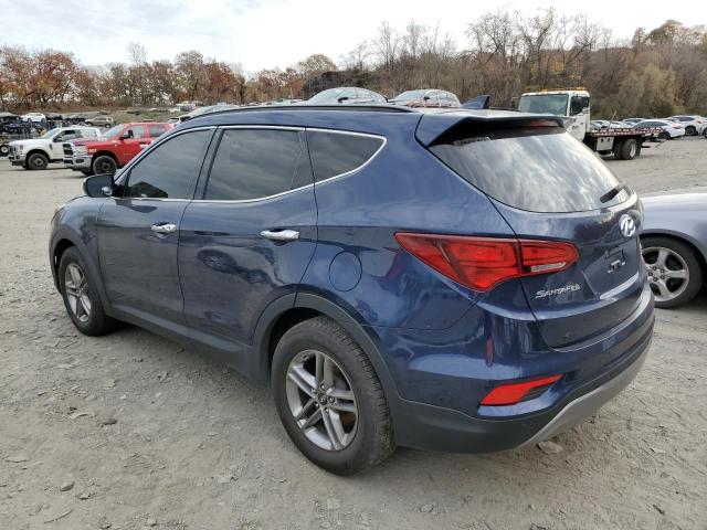 5XYZUDLB1HG398759 - 2017 HYUNDAI SANTA FE S BLUE photo 2