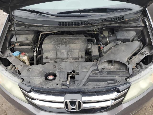 5FNRL5H66FB102837 - 2015 HONDA ODYSSEY EXL GRAY photo 12