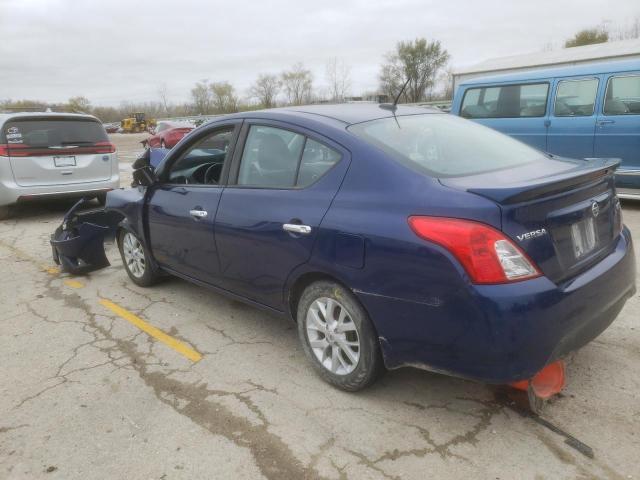 3N1CN7AP7KL829479 - 2019 NISSAN VERSA S BLUE photo 2