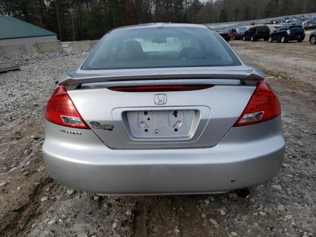 1HGCM72636A009727 - 2006 HONDA ACCORD EX SILVER photo 6