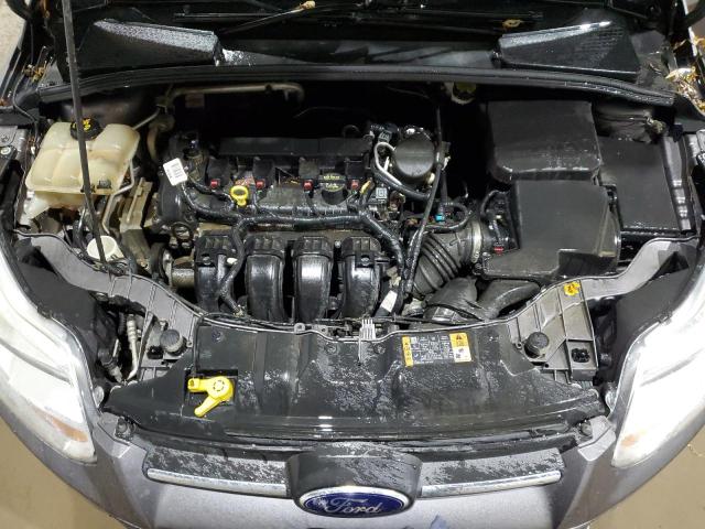 1FADP3F22EL320522 - 2014 FORD FOCUS SE GRAY photo 11