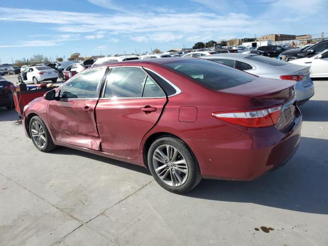 4T1BF1FK0GU532062 - 2016 TOYOTA CAMRY LE RED photo 2