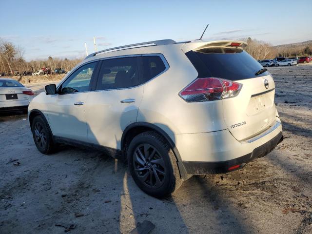 5N1AT2MV8GC923764 - 2016 NISSAN ROGUE S WHITE photo 2