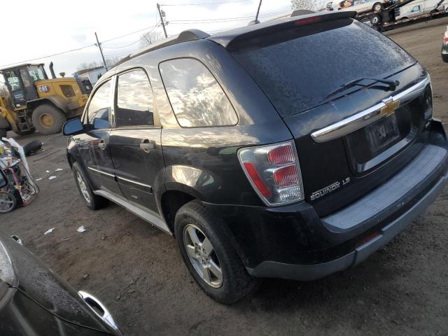 2CNDL23F476052328 - 2007 CHEVROLET EQUINOX LS BLACK photo 2