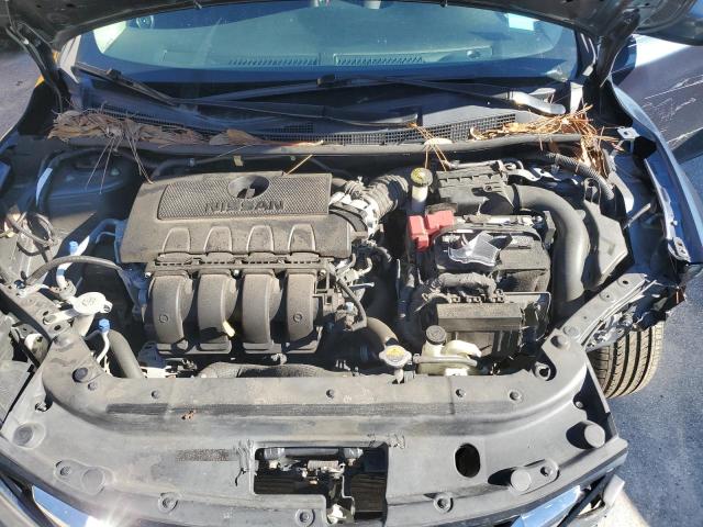 3N1AB7AP0HY247123 - 2017 NISSAN SENTRA S BLUE photo 11