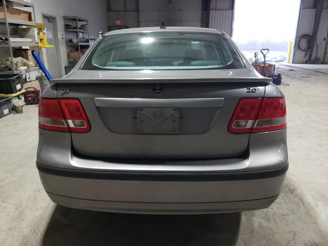 YS3FD45Y561023743 - 2006 SAAB 9-3 SILVER photo 6