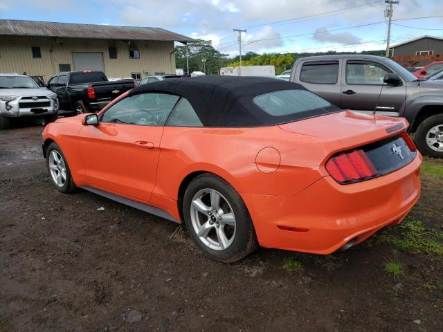 1FATP8EM8G5279963 - 2016 FORD MUSTANG ORANGE photo 2