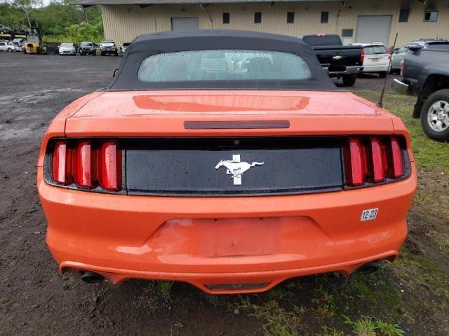 1FATP8EM8G5279963 - 2016 FORD MUSTANG ORANGE photo 6