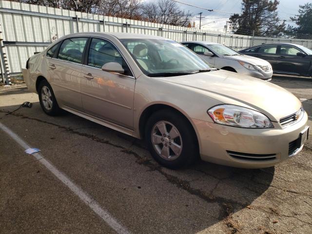 2G1WT57K391251658 - 2009 CHEVROLET IMPALA 1LT CREAM photo 4