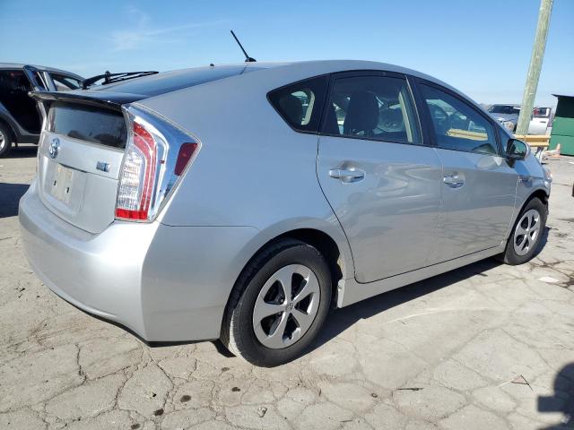 JTDKN3DU0C5460436 - 2012 TOYOTA PRIUS SILVER photo 3