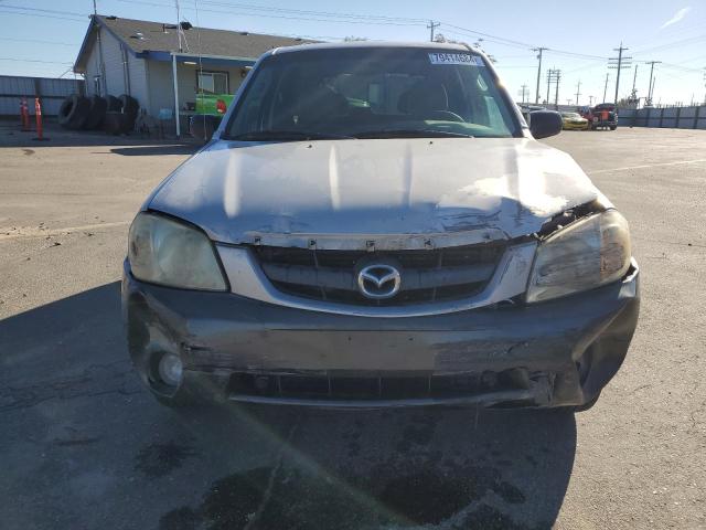 4F2YZ04154KM15773 - 2004 MAZDA TRIBUTE LX SILVER photo 5