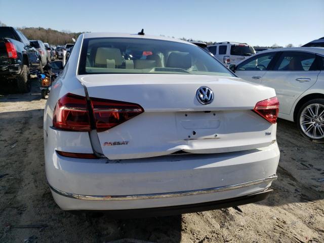 1VWLA7A33KC012508 - 2019 VOLKSWAGEN PASSAT WOLFSBURG WHITE photo 6