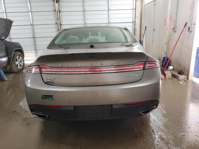 3LN6L2G92GR615155 - 2016 LINCOLN MKZ GRAY photo 6