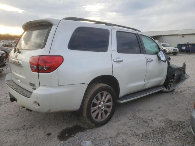 5TDDW5G14CS058867 - 2012 TOYOTA SEQUOIA PLATINUM WHITE photo 3