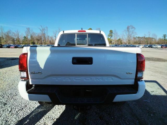 3TYSZ5AN2PT136017 - 2023 TOYOTA TACOMA ACCESS CAB WHITE photo 6