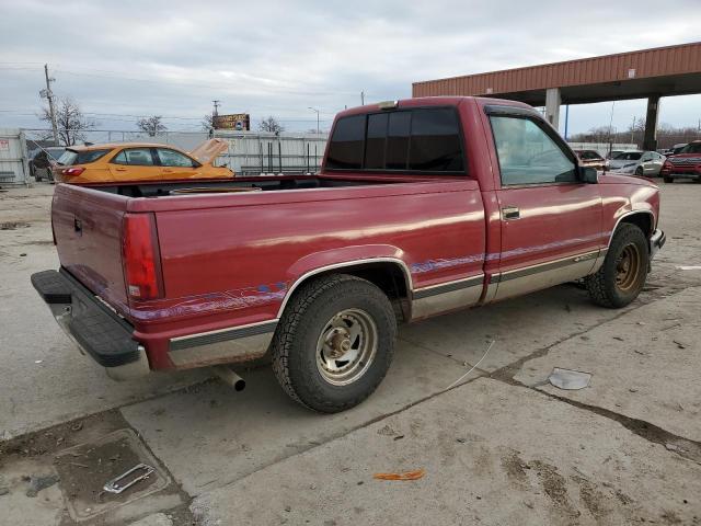 1GCDC14H1MZ209215 - 1991 CHEVROLET GMT-400 C1500 BURGUNDY photo 3