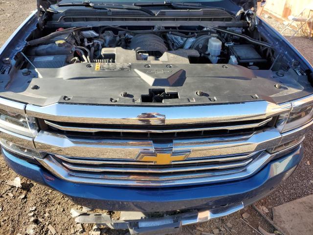 3GCUKTEC6HG429120 - 2017 CHEVROLET SILVERADO K1500 HIGH COUNTRY BLUE photo 11