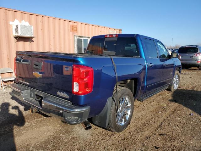 3GCUKTEC6HG429120 - 2017 CHEVROLET SILVERADO K1500 HIGH COUNTRY BLUE photo 3