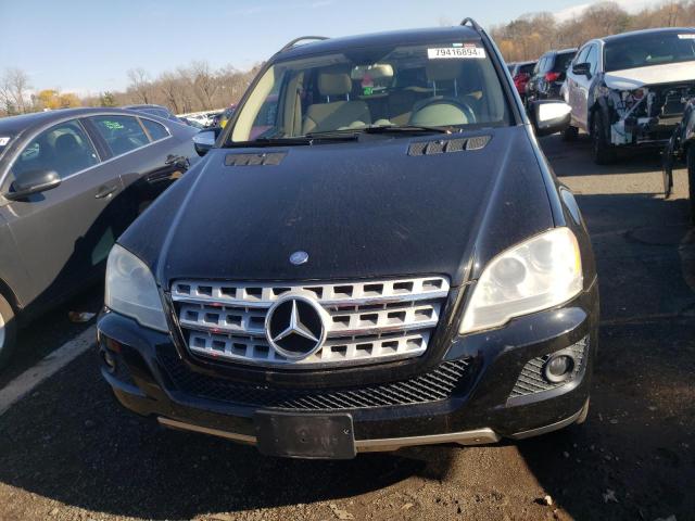 4JGBB8GB2AA539994 - 2010 MERCEDES-BENZ ML 350 4MATIC BLACK photo 5
