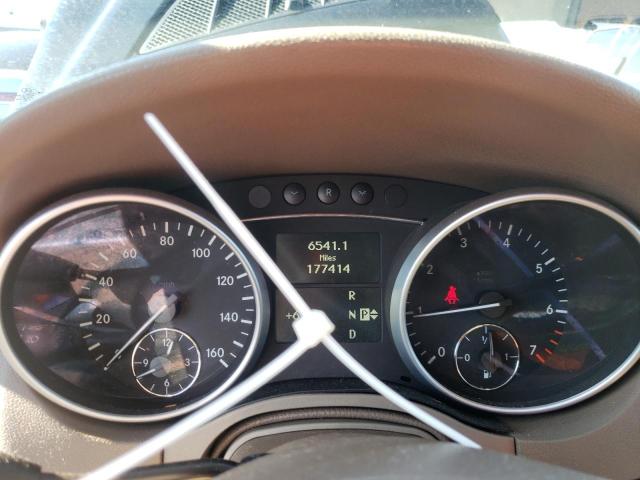 4JGBB8GB2AA539994 - 2010 MERCEDES-BENZ ML 350 4MATIC BLACK photo 9