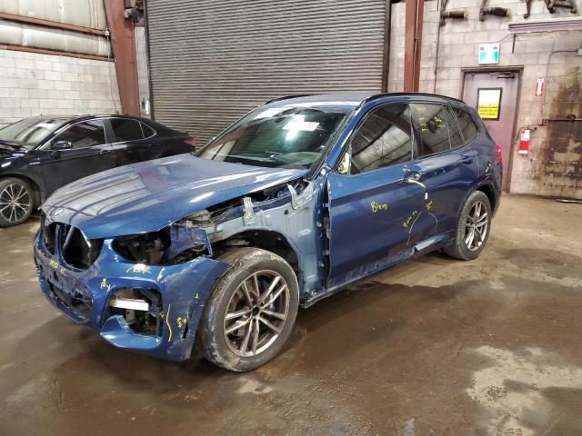 5UXTY5C09M9E52031 - 2021 BMW X3 XDRIVE30I BLUE photo 1