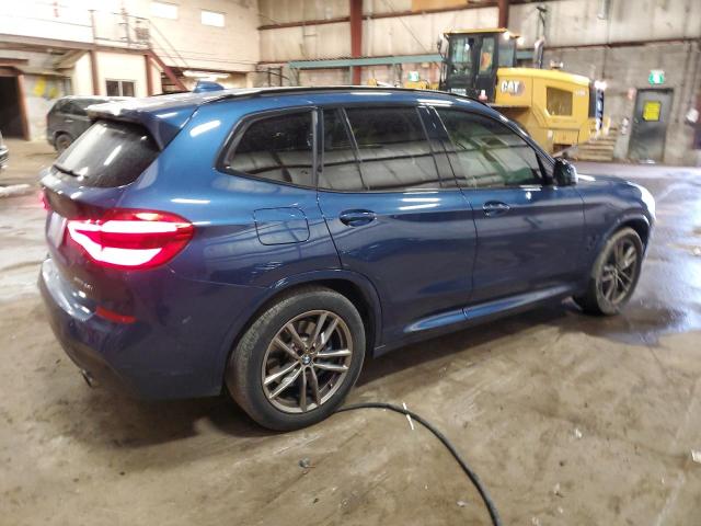 5UXTY5C09M9E52031 - 2021 BMW X3 XDRIVE30I BLUE photo 3