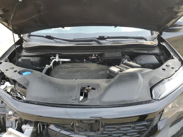 5FNYF8H51MB022404 - 2021 HONDA PASSPORT EXL BLACK photo 12