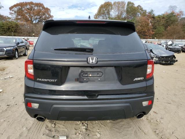 5FNYF8H51MB022404 - 2021 HONDA PASSPORT EXL BLACK photo 6