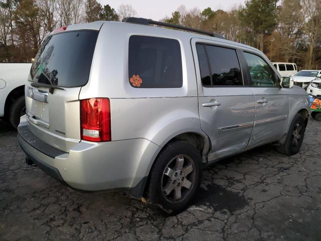 5FNYF38969B028180 - 2009 HONDA PILOT TOURING SILVER photo 3