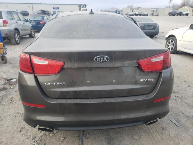 5XXGN4A78FG404528 - 2015 KIA OPTIMA EX GRAY photo 6