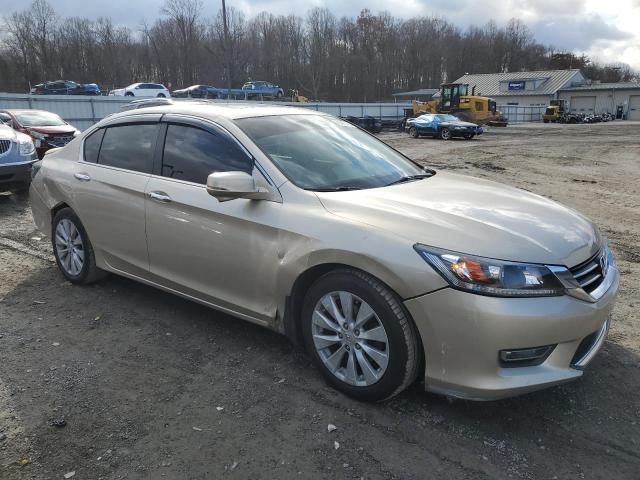 1HGCR2F81DA211320 - 2013 HONDA ACCORD EXL TAN photo 4