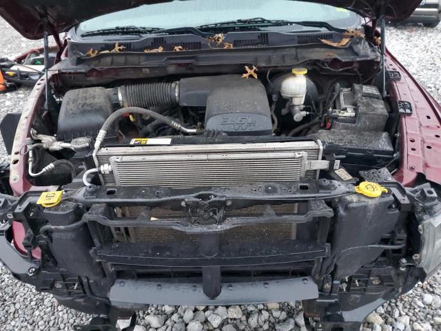 1C6RR7GG1KS692650 - 2019 RAM 1500 CLASS SLT 勃艮第红 照片 11