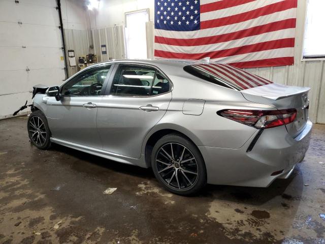 4T1G11AK7PU805283 - 2023 TOYOTA CAMRY SE NIGHT SHADE SILVER photo 2