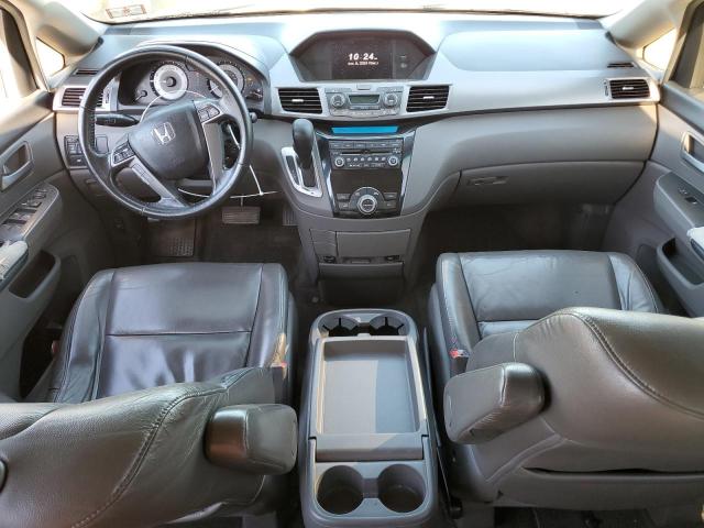 5FNRL5H60DB045970 - 2013 HONDA ODYSSEY EXL SILVER photo 8