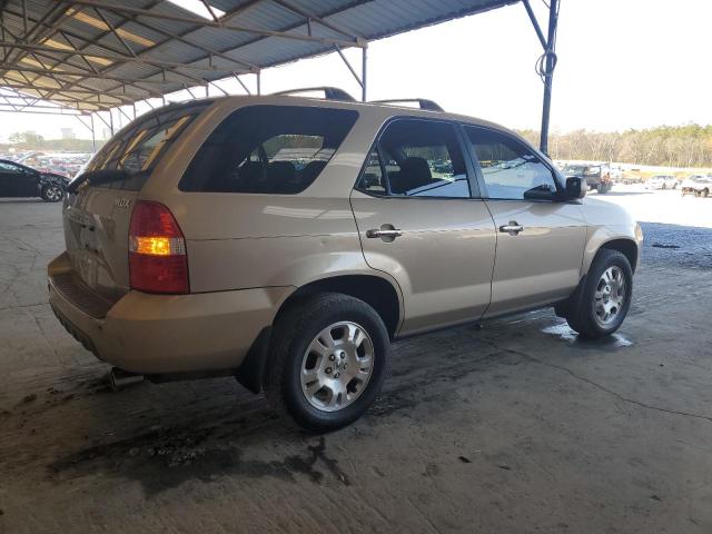 2HNYD18222H532331 - 2002 ACURA MDX GOLD photo 3