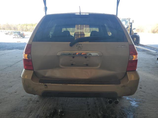 2HNYD18222H532331 - 2002 ACURA MDX GOLD photo 6