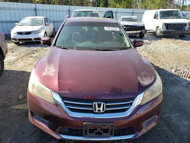 1HGCR2F73DA039377 - 2013 HONDA ACCORD EX RED photo 5