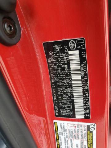 2T1KR32E95C493053 - 2005 TOYOTA COROLLA MA XR RED photo 12