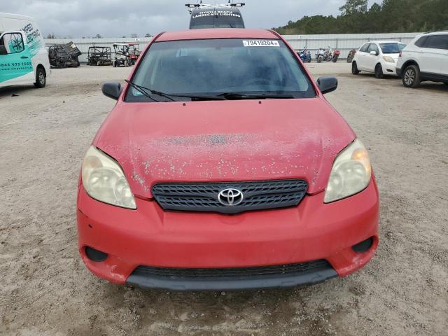 2T1KR32E95C493053 - 2005 TOYOTA COROLLA MA XR RED photo 5